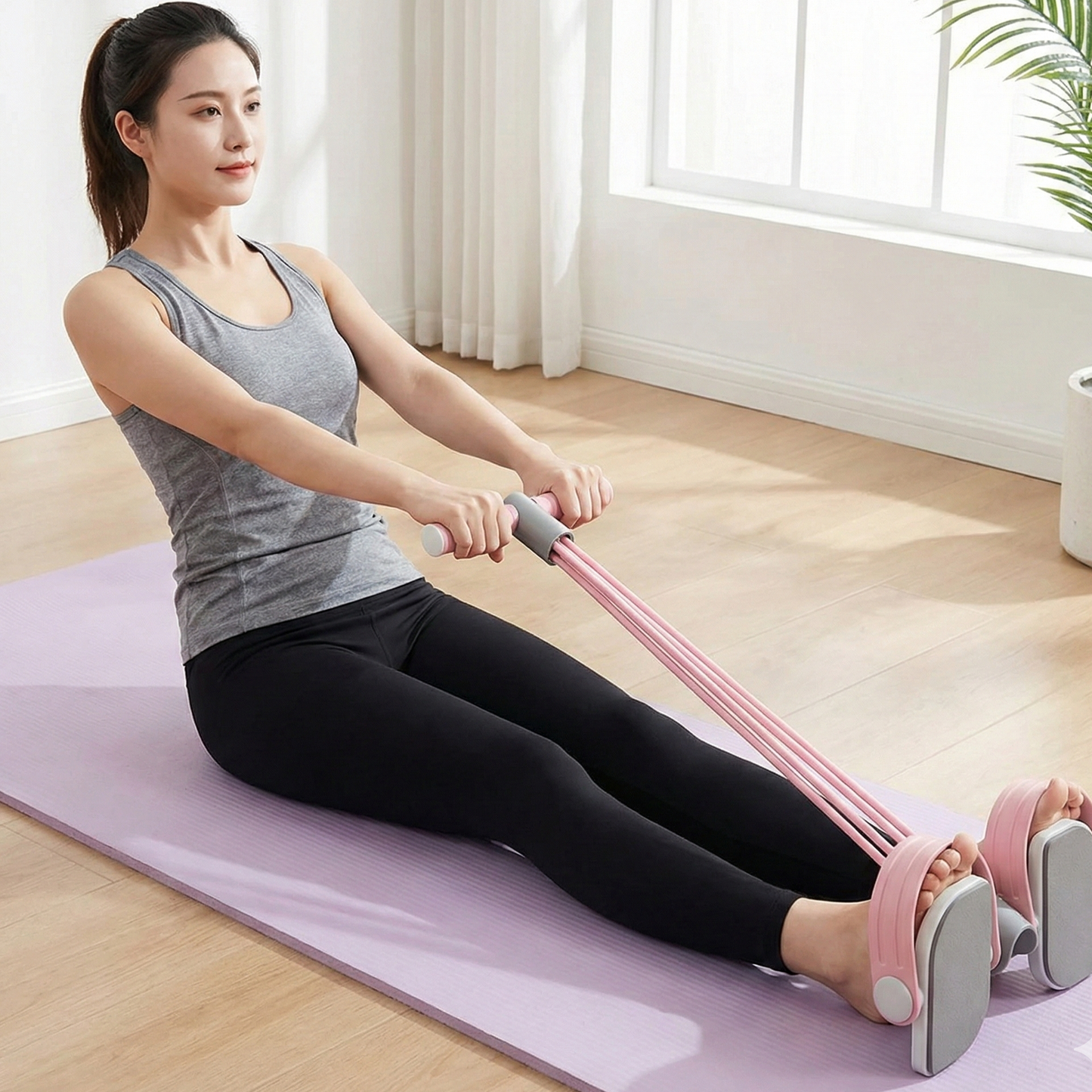 Multifunctional Pedal Puller Resistance Rope