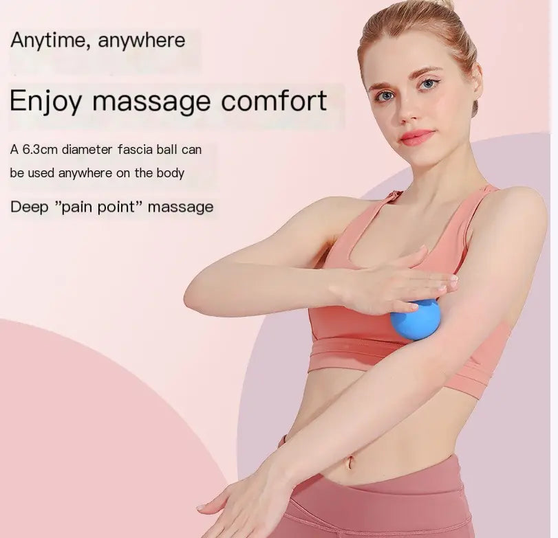 Massage Ball for Muscle Relaxation and Yoga Use