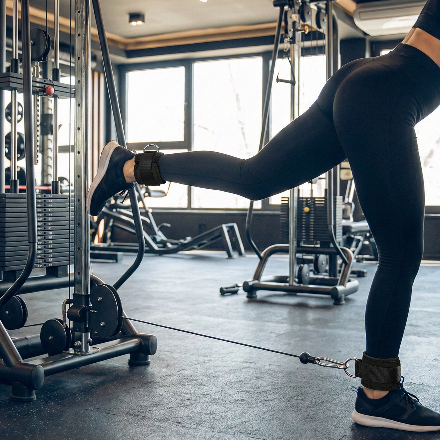 D Ring Ankle Anchor Strap